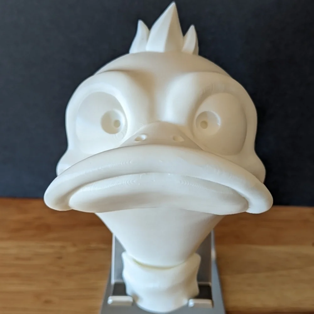 Duck Head Wall Mount Towel/Headset Holder  3D Filament Print‎ White - Picture 12 of 12